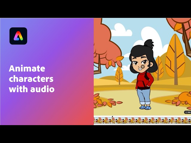 How to Easily Animate Characters in Adobe Express | Beginner's Guide