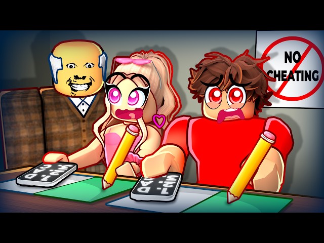 ROBLOX CHEAT DURING TEST...