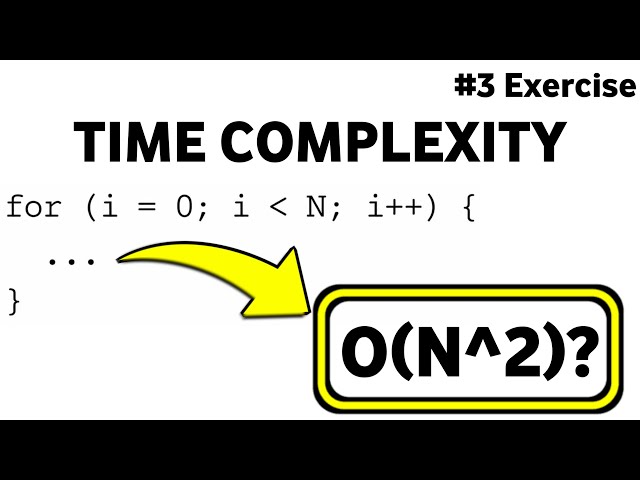 Data Structure Complexity Analysis – Exercise 3 | Nested Loops Explained O(n²)