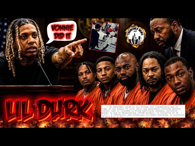 Lil Durk Tell The Feds OTF Vonnie Did It Vicar Murder In Aid Of Racketeering 😱