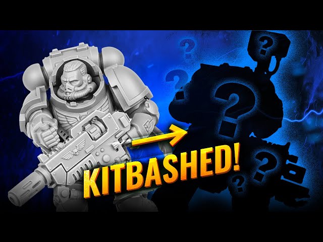 A Gravis-Armoured Deathwatch That Burns Hordes Alive | Warhammer 40k Kitbash
