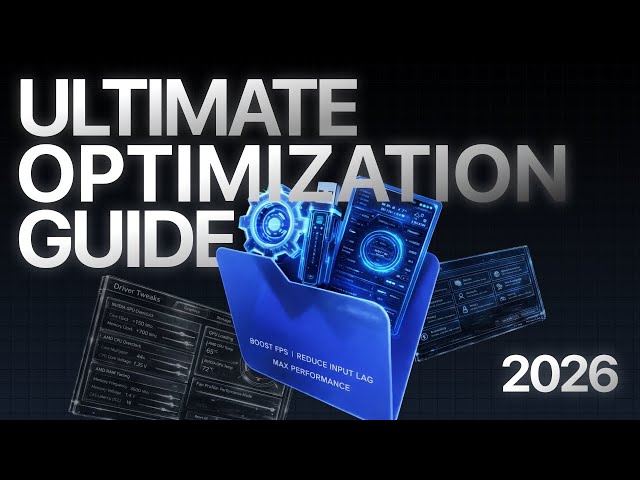 Your Gaming PC Is WAY Slower Than It Should Be - Full 2026 Optimization Guide