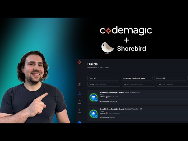 Shorebird & Codemagic Demo | Add Code Push to your Flutter app in 10 mins
