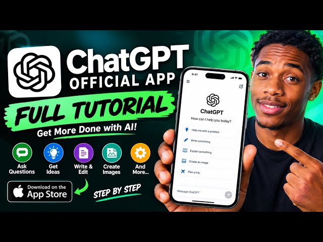 How to Use ChatGPT on iPhone Like a Pro! (App Overview)