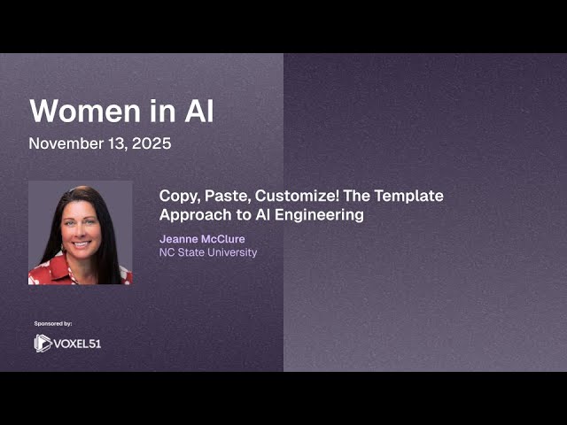 Copy, Paste, Customize! The Template Approach to AI Engineering.