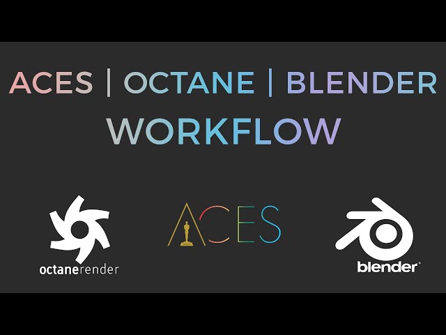 Make the most out of your renders! ACES in Octane for Blender!