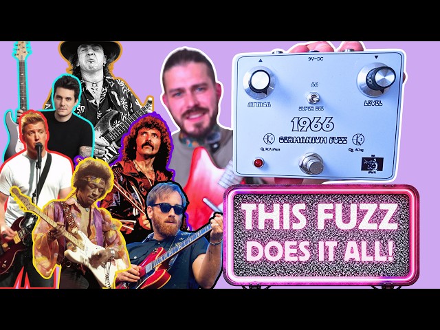 A Versatile Fuzz You've Never Heard! RSK Effects 1966 Germanium Tone Bender Fuzz Pedal