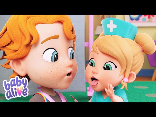 Baby Alive Official 🍼 | Bex gets a BOO BOO 🏏👶🏼 | Cartoons for Kids | Kids Videos 💕