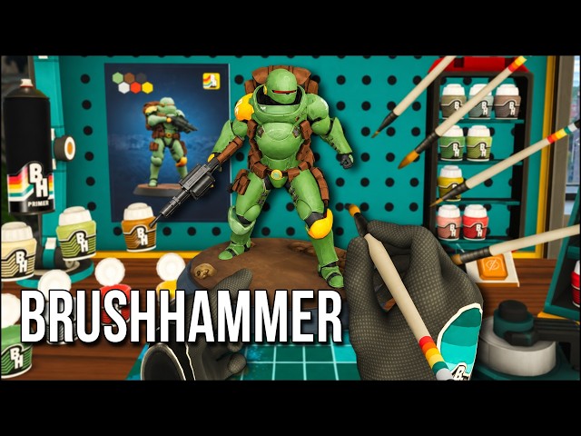 BrushHammer | Painting Models In VR Without The Mistakes And Mess