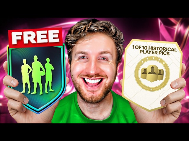 How to make Unlimited Free 1 of 10 Historical Player Picks in FC 26!