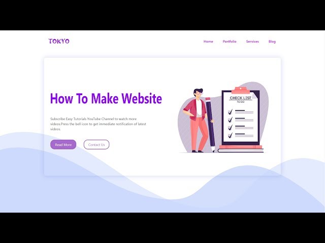 How To Create Website Using HTML CSS Bootstrap | Responsive Website Development Tutorials