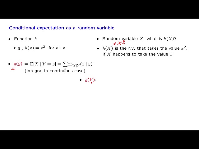 L13.2 Conditional Expectation as a Random Variable