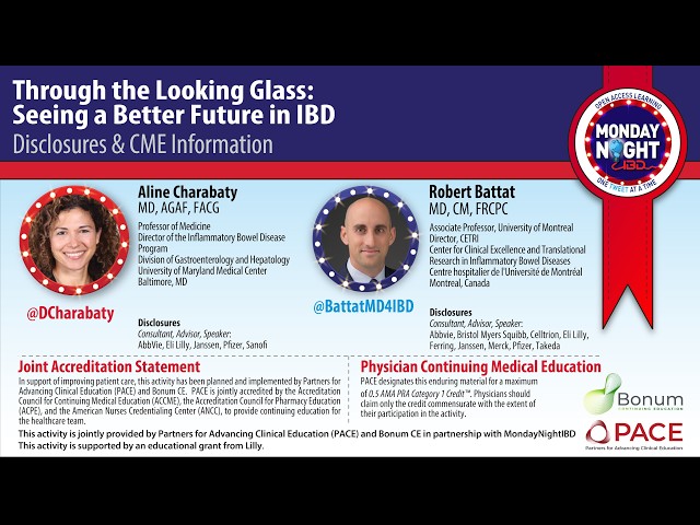 #MondayNightIBD #IL23 & IL23p19 in #IBD #Webinar 🎥