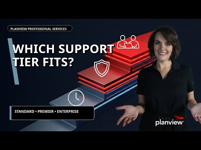 Standard, Premier, or Enterprise: Which Planview Support Tier Do You Need?