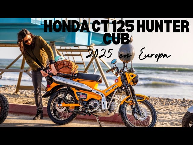 Honda CT 125 Hunter Cub. Coming to Europe in 2025