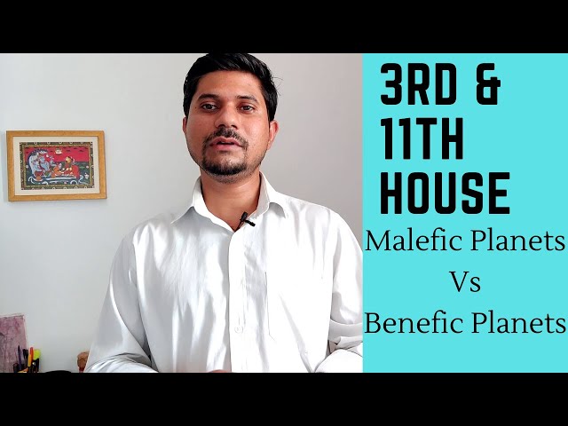 Planets Behavior in 3rd and 11th House - Early Success vs Late Success in Life