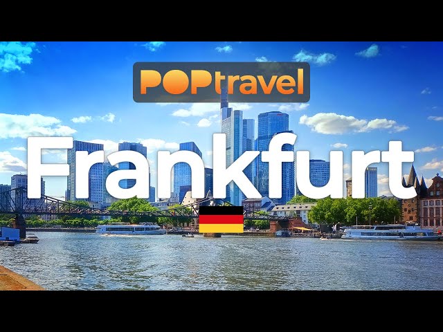 ФРАНКФУРТ (на Майне), Германия - 4K HDR пешеходная экскурсия