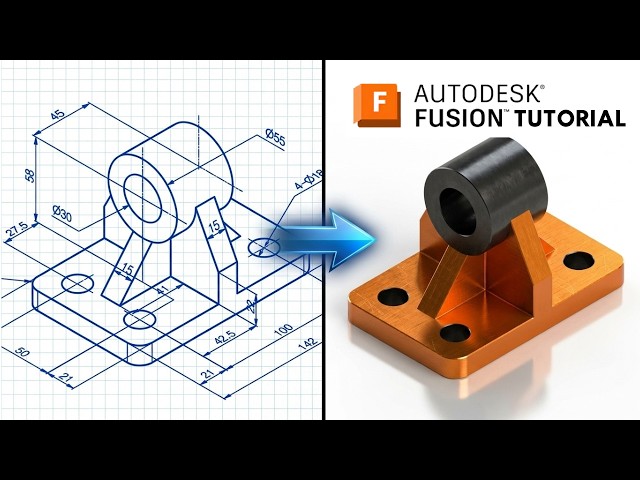 Fusion 360 From Zero | Beginner  RIB