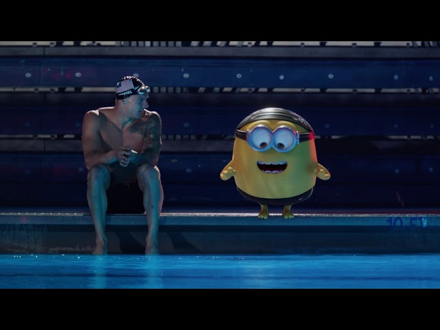 The Minions interrupt Caeleb Dressel's Olympic training | NBC Sports
