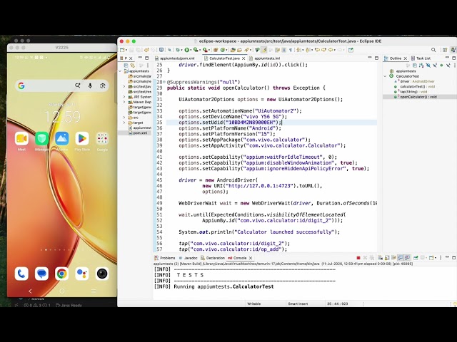 Appium First Project | Mobile Automation Testing with Java | Beginner Tutorial