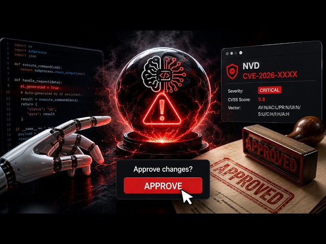 The AI Wrote It. You Approved It. It's a CVE Now