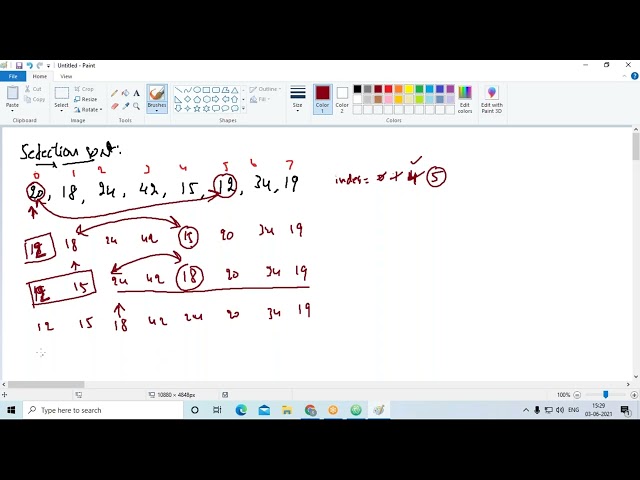 Selection Sort and Insertion Sort