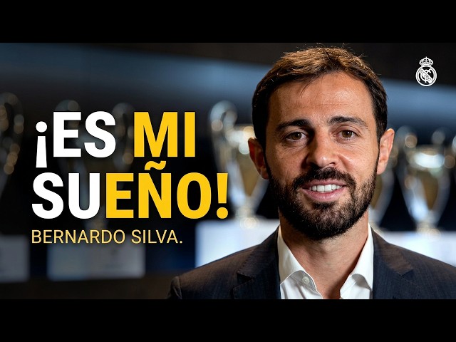 BERNARDO SILVA PRESENTATION and INTERVIEW for REAL MADRID