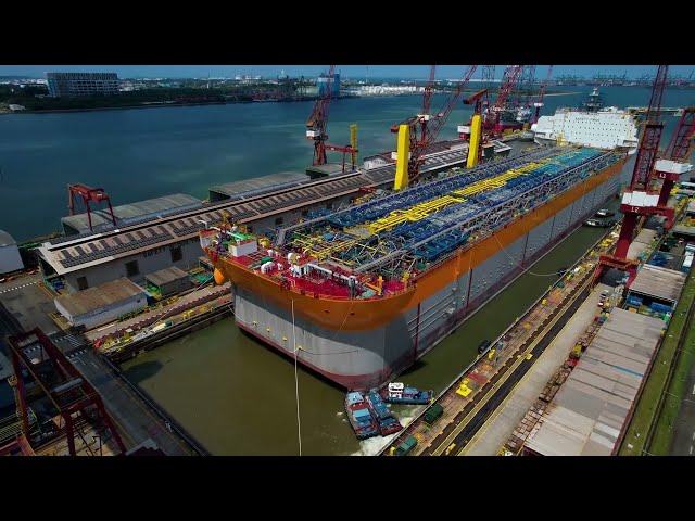 FPSO Jaguar enters Dry Dock in Singapore