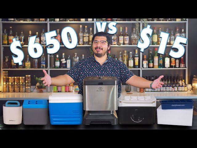 The best clear ice makers on the market vs the $650 Klaris