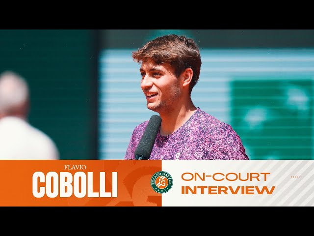 Flavio Cobolli | Round 4 on-court Interview | Roland-Garros 2026