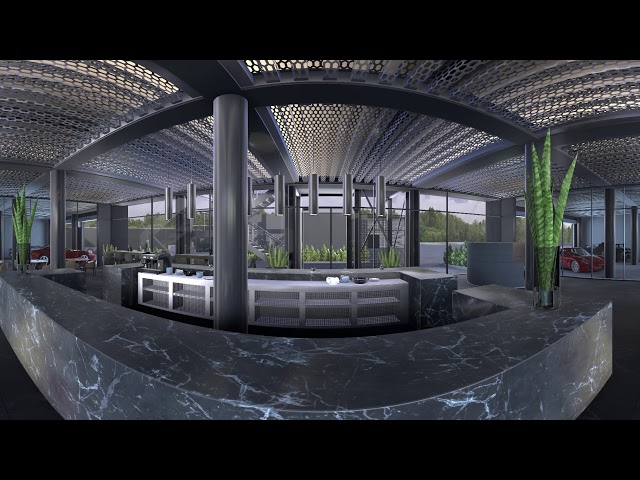 360 Panorama lounge zone in UE4