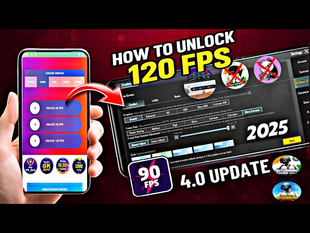 how to unlock 120fps in 4.0 update | unlock 120fps in pubg/bgmi | moto edge 2021 live 120fps unlock.