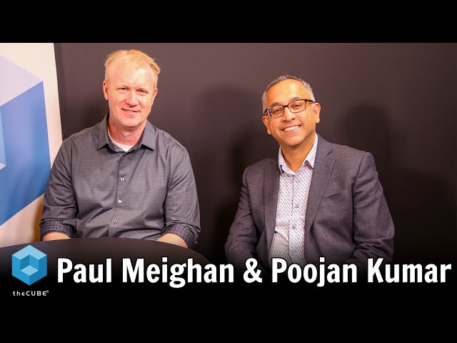 Paul Meighan, AWS, and Poojan Kumar, Commvault | Cloud AWS re:Invent Coverage