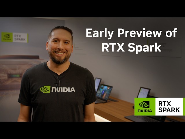 Early Preview of NVIDIA RTX Spark at Computex