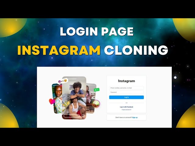 Instagram Clone Login Page using HTML & CSS | Beginners Project 🔥#instagram #foryou 