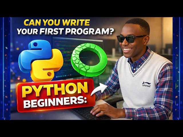Stop Watching Python Tutorials… Write Your First Python Program Now! (Beginner Lesson 2)