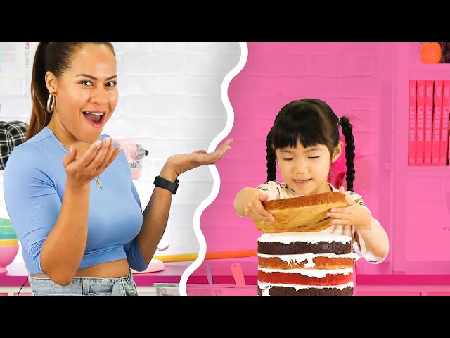 This 5 Year Old RECREATES One Of My Cakes! | How To Cake It With Yolanda Gampp