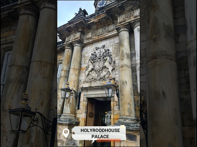 HOLYROOD HOUSE PALACE #edinburgh #scotland #travel #travelling