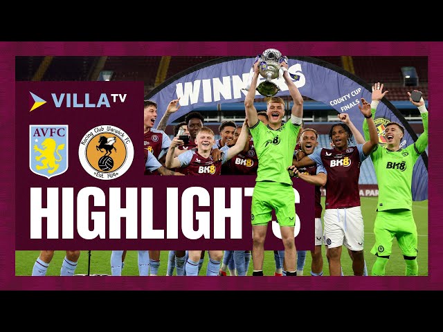 🏆 U21's Storm to 9-0 Cup Final Victory! | HIGHLIGHTS | Aston Villa U21s 9-0 Racing Club Warwick
