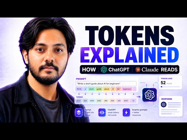 Stop Wasting Tokens - How Claude / ChatGPT Actually Reads Your Prompt | Tokens Explained Visually