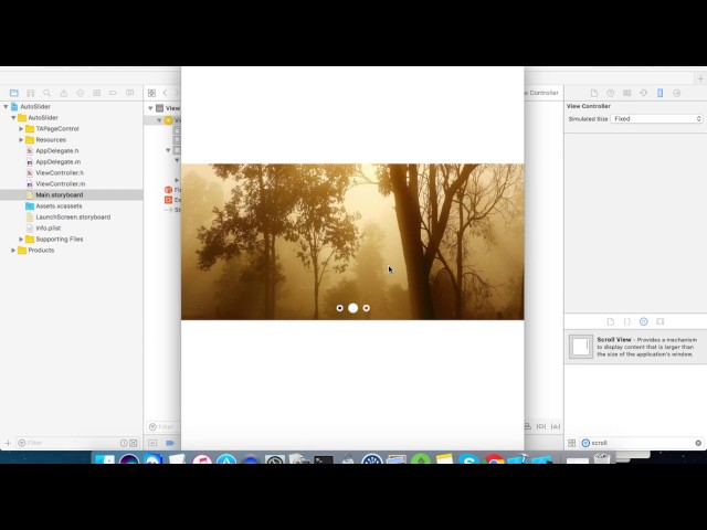 Page Control Auto Image Slider in Objective-C
