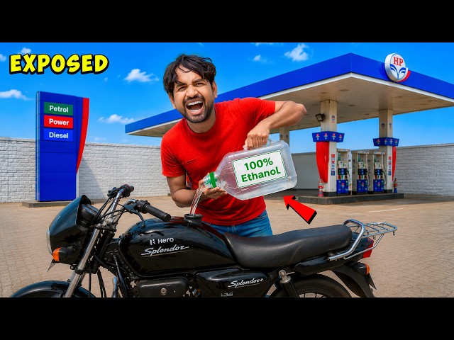 100% Ethanol Vs Bike - Ethanol Fuel Exposed 😡