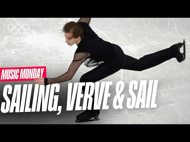 Nika Egadze's Historic Free Program to Sailing, Verve & Sail 🇬🇪⛸️ | Music Monday