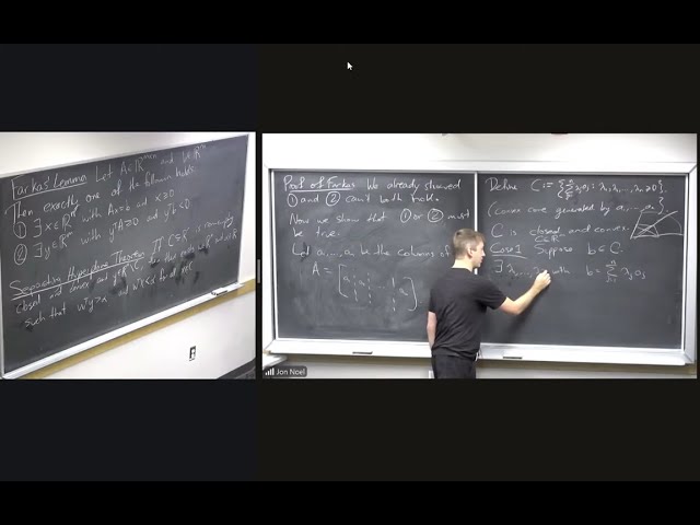 Discrete Optimization Lecture 6: Strong Duality for Linear Programming