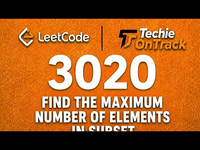 3020. Find the Maximum Number of Elements in Subset | POTD 27 June 2026 | C++ | Leetcode