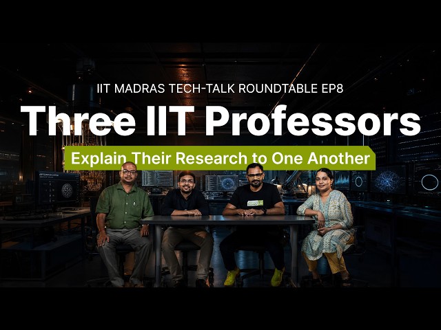 3 IIT Profs Explain Their Research: Quantum Computers, Image-Processing & Disaster Rescue