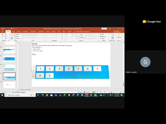 SEN106/SEN216 - Introduction to Web Technologies