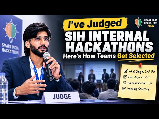I’ve Judged SIH Internal Hackathons — Here’s How Teams Get Selected