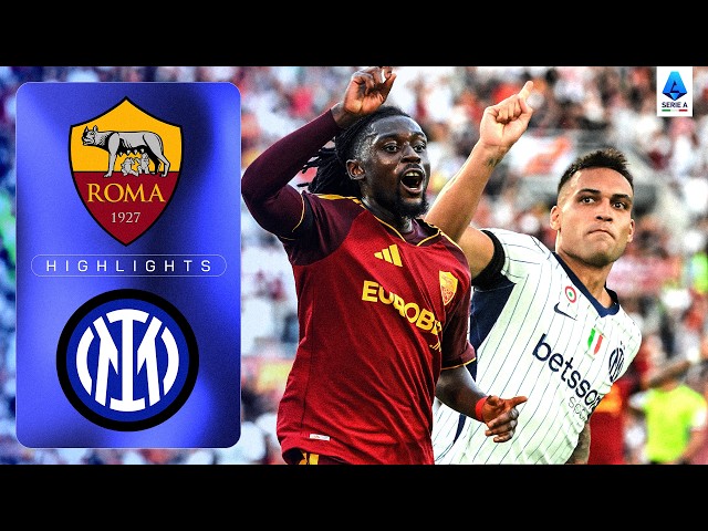 ¡Un auténtico PARTIDAZO en el Olimpico! | ROMA-INTER | RESUMEN | Serie A 2026/27