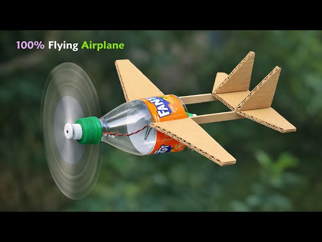 Cómo construir un avión RC de alto rendimiento a partir de botellas de plástico